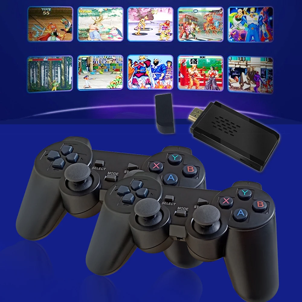 Topleo android tv box electronic boxing game machine 4k video fc retro  game console game stick