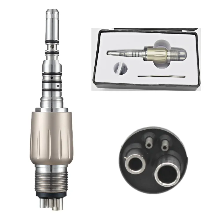 Factory Direct Sale 2/4/6 Hole Dental Handpiece Coupling Compatible With Most Handpieces Fit in High Speed Dentisit Hand Tools