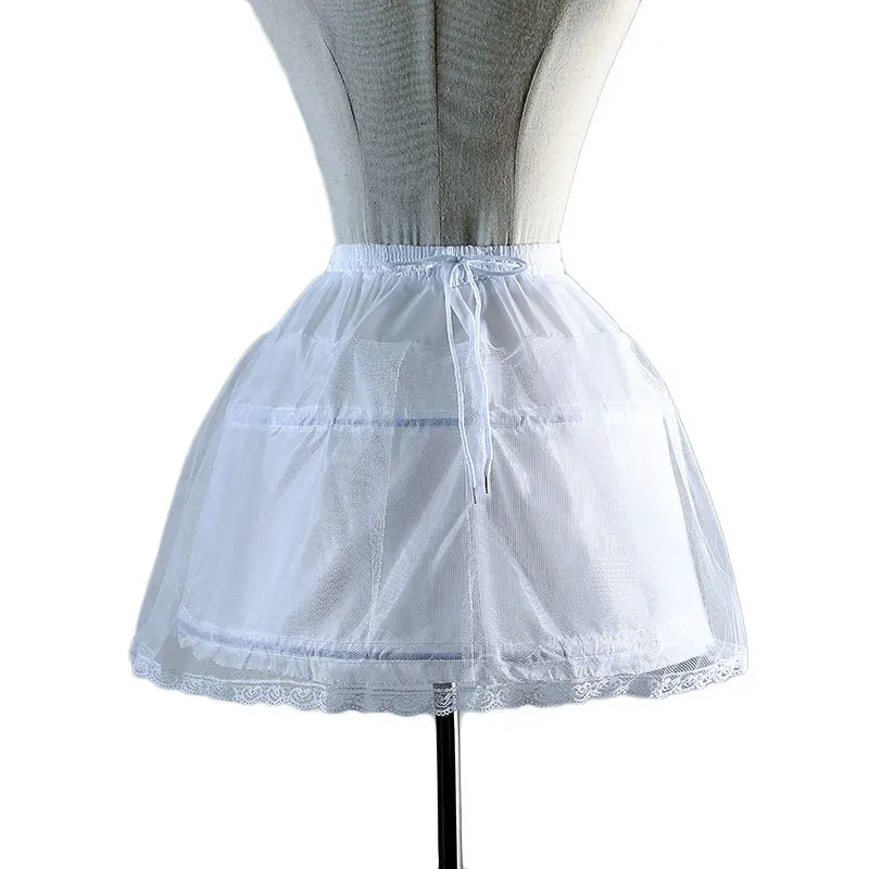 Wedding Accessories Kids Cosplay Girls Petticoat Vestido Longo Ball Gown Crinoline Skirt Petticoats