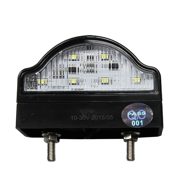 E4 EMC Approval 10-30V LED Trailer Licence Number Plate Lights