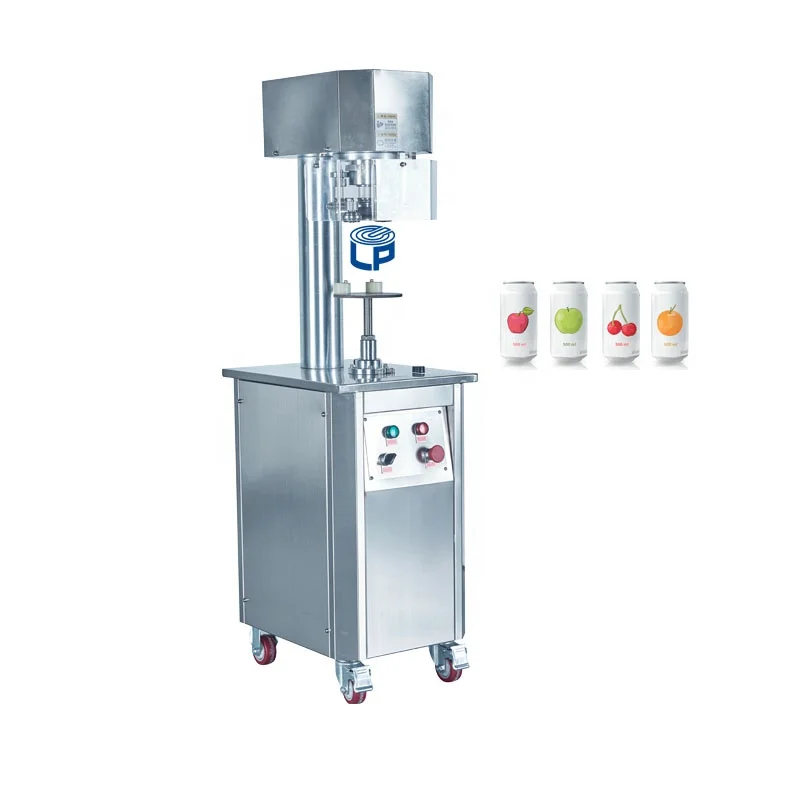 Factory direct sales semi automatic cans-sealing-machine tin can seamer / sealing machine