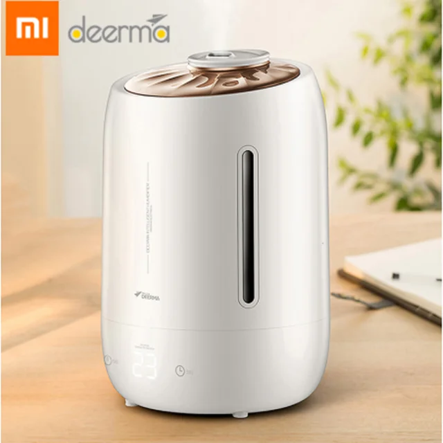 
Deerma Household Air Humidifier Air Purifying Mist Maker Timing With Intelligent Touch Screen Adjustable Fog Quantity 