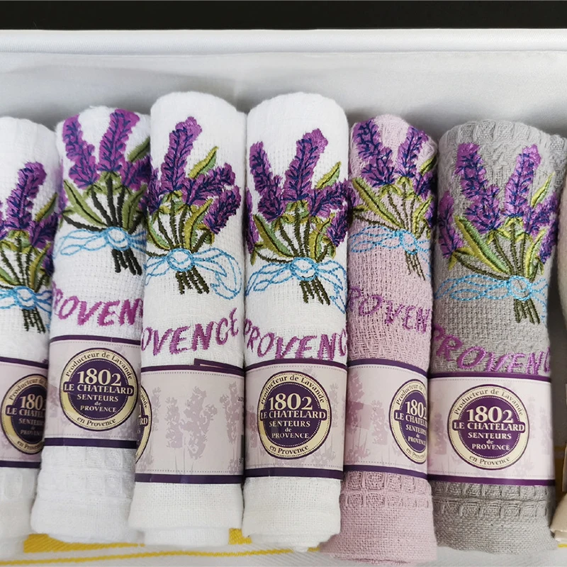 Wholesale Popular 100% Pure Crepe Linen Crepe Tea Towel