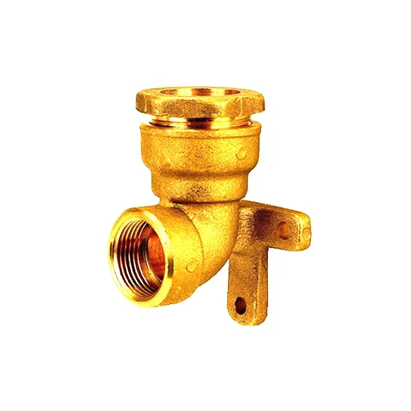 
DIN8076 Standard Brass Compression Fitting for HDPE or PVC Pipe 