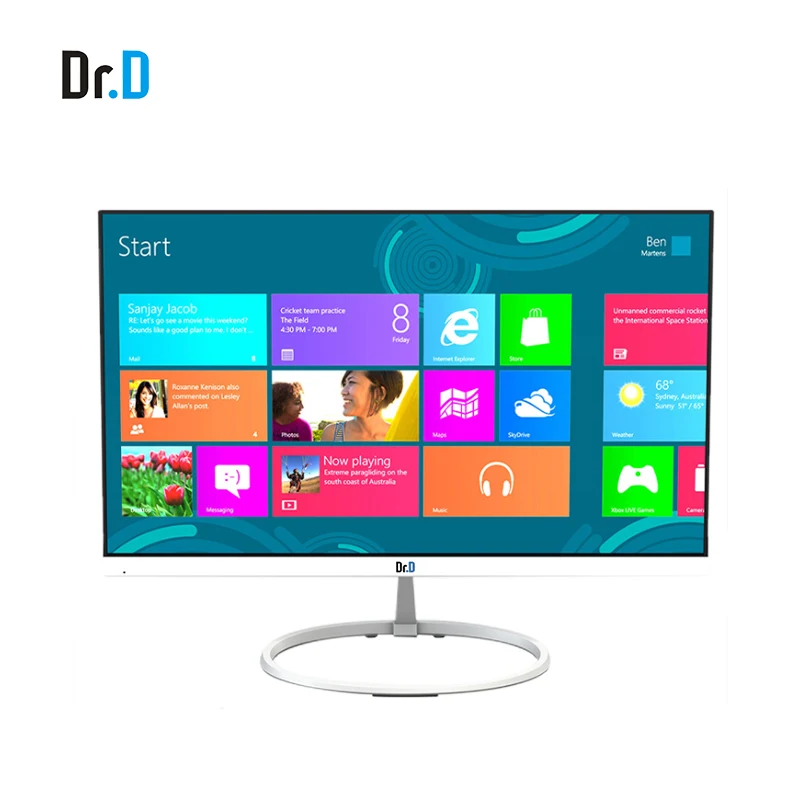 
Dr.D 250nits typical brightness 21.5 Inch all in one touch desktop computer 4k 