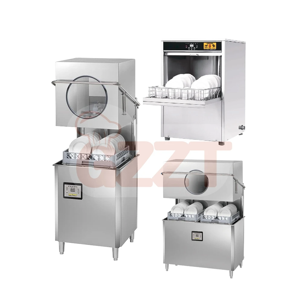 Industrial Large Full Automatic Crate Washing Machine Plastic Basket Commercial Dishwasher With Dryer For Restaurant Hotel