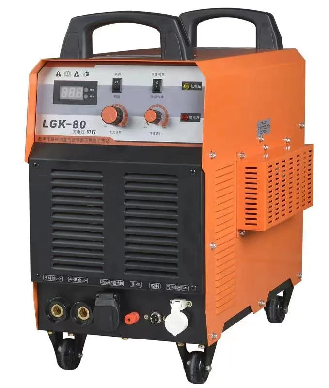 Хит продаж 220V/380V двойного напряжения тока IGBT инвертор плазменный резак плазменной сварки и резки рабочей станции LDK-80DY