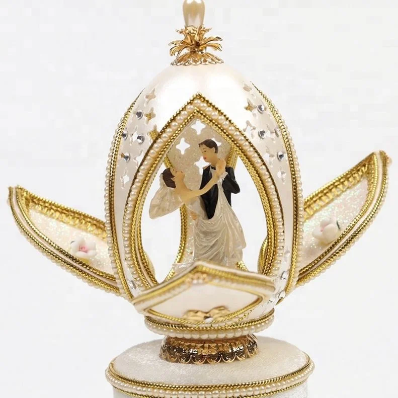 Рождественская музыкальная шкатулка свадебные сувениры яйца Faberge