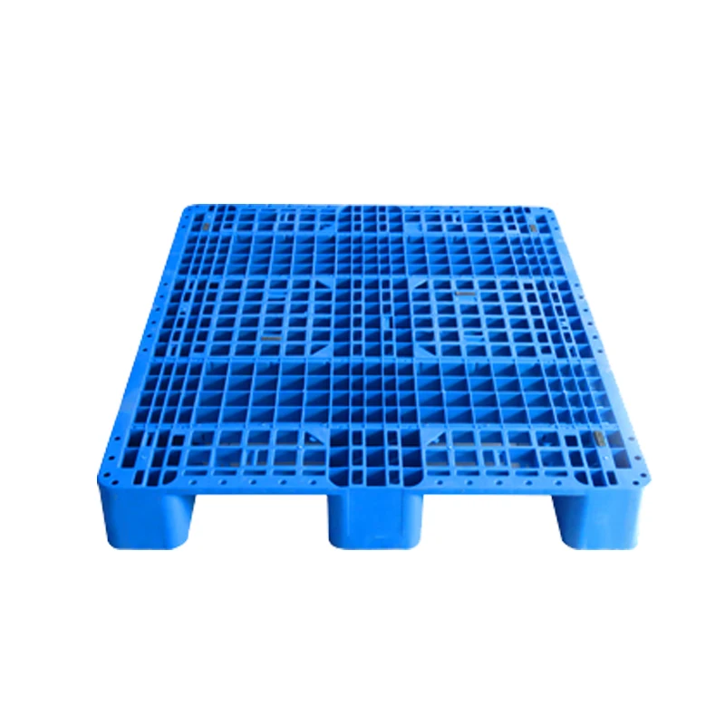Heavy Duty HDPE Grid Plastic Pallet 1200*1000MM Euro Size Pallet Warehouse Rack Load 3 Runners Plastic Pallet Prices