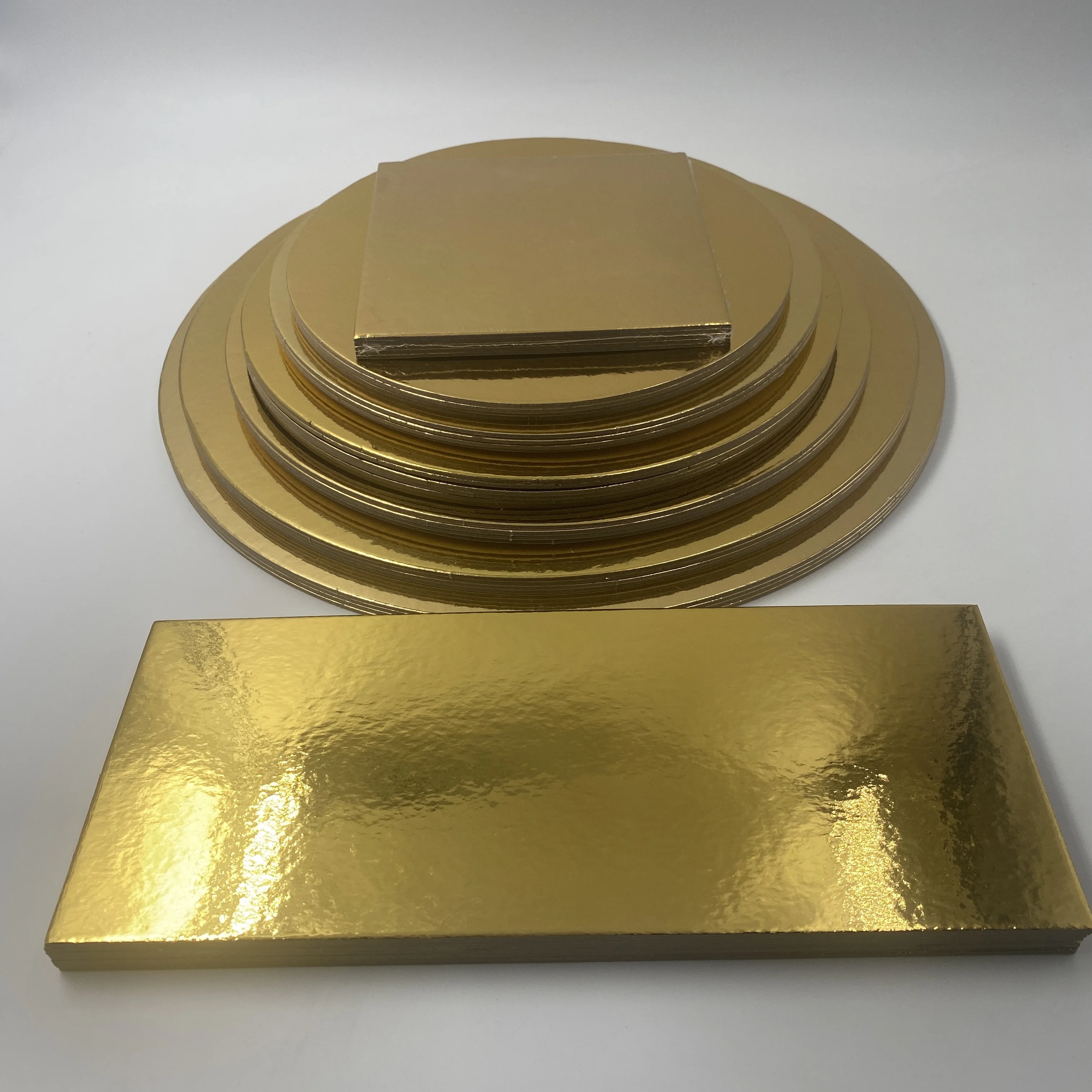 Customized New Product Golden Supplier Cardboard Boxes For Sponge Cake