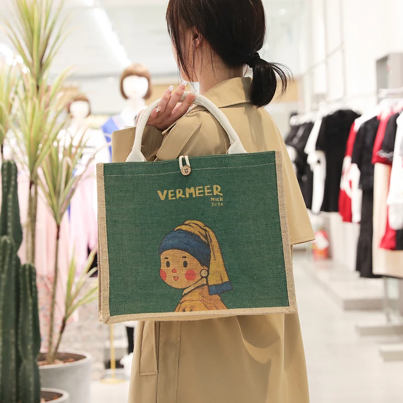 Многоразовая Складная Сумка-тоут для покупок