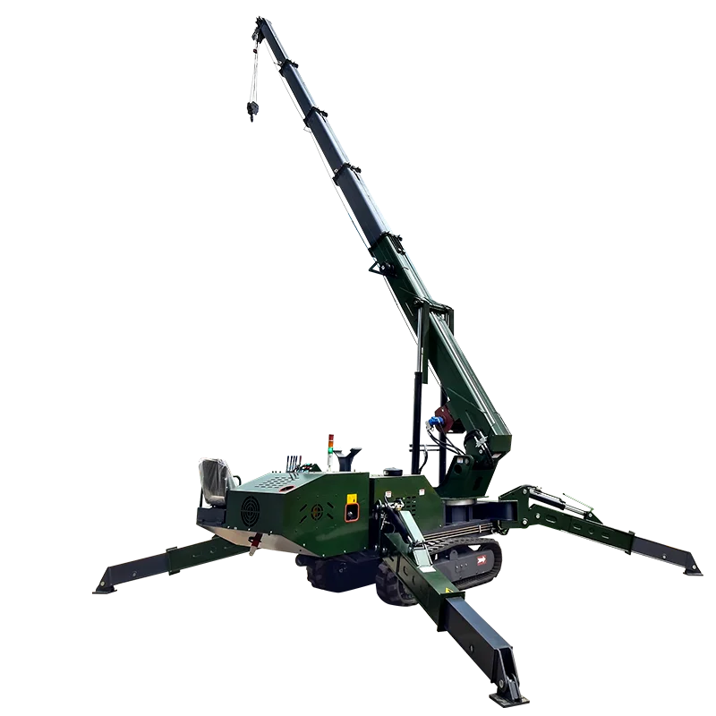 8 Ton 12 Ton Knuckle Truck Mounted Crane Manipulator New Diesel Fuel Automatic Transmission