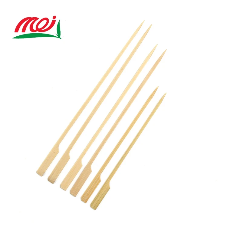 Disposable Bamboo Teppo Skewer Purely Natural Thin Bamboo Stick