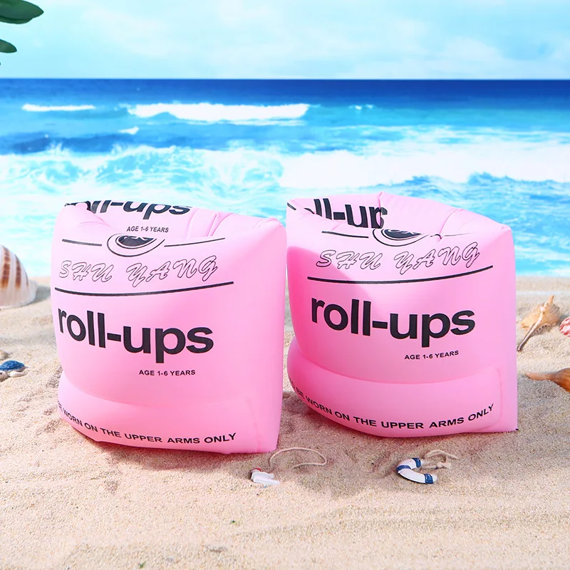 portable inflatable swimming arm ring for kids high bearing capacity air adult armbands float in pool inflatable arm bands