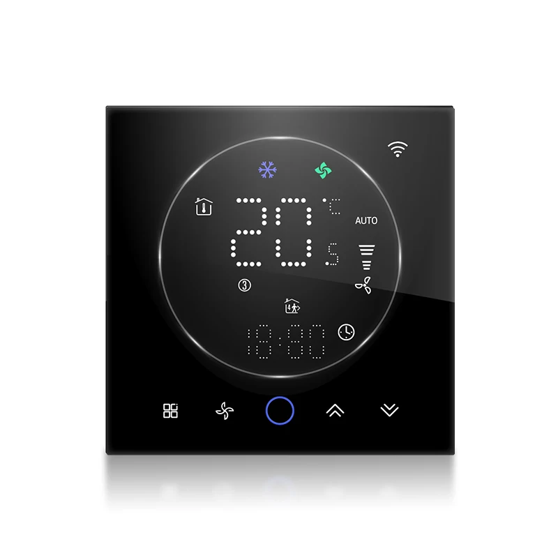 Beca BAC-008 Wi-Fi Термостат системы HVAC регулятор температуры с ЖК-сенсорным экраном Lora кондиционер термостат оптом