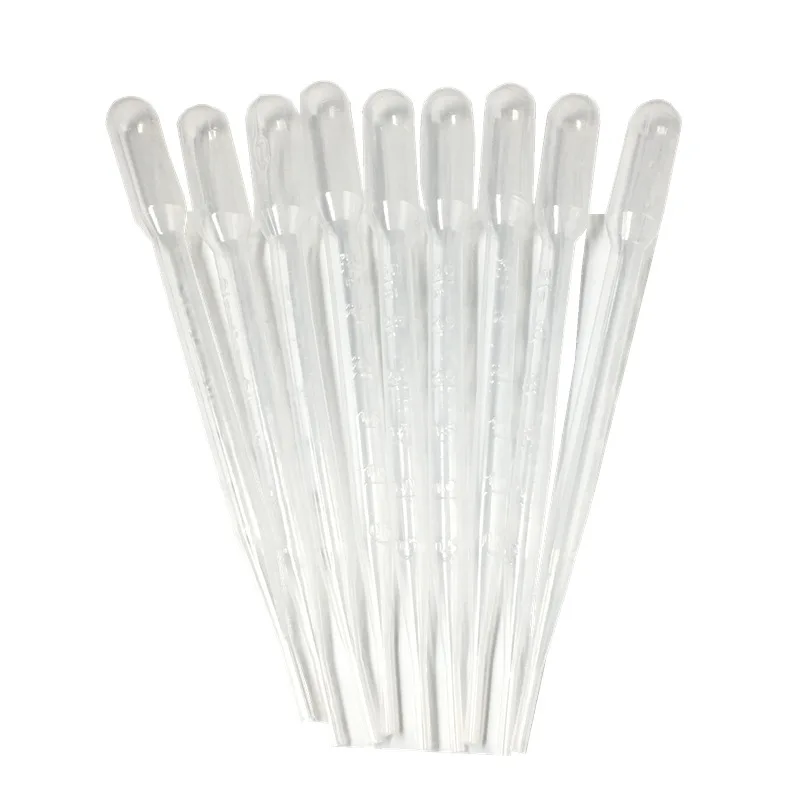 1ml 2ml 3ml 5ml 10ml Clear Laboratory Disposable Pasteur Pipette Plastic Dropper Micro Transfer Pipettes