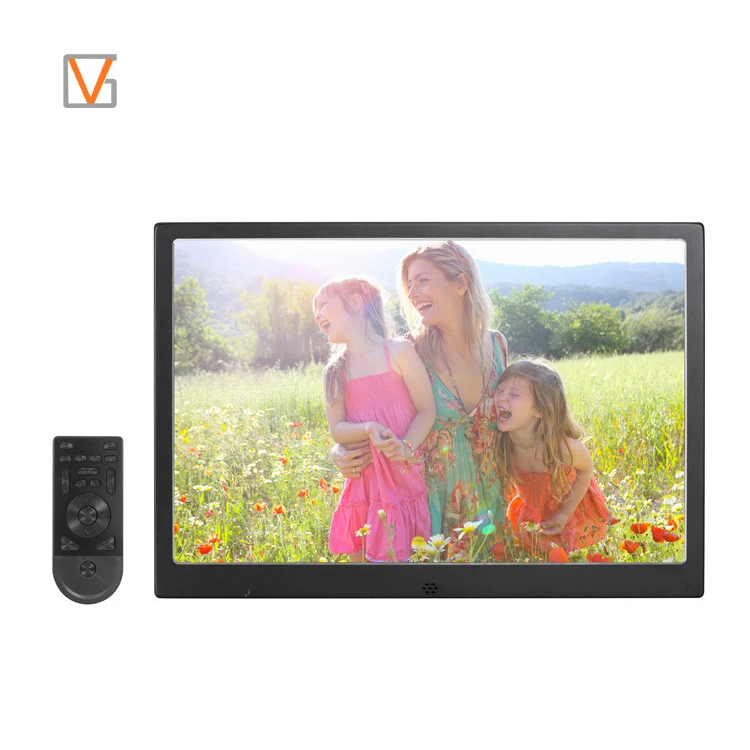 wholesale digital photo frame 12 Inch smart digital picture frame promotional lcd advertising player