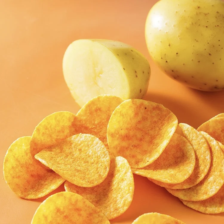 100kg/h Frozen French Fries Potato Chips Making Machine Production Line crisp potato flakes production line