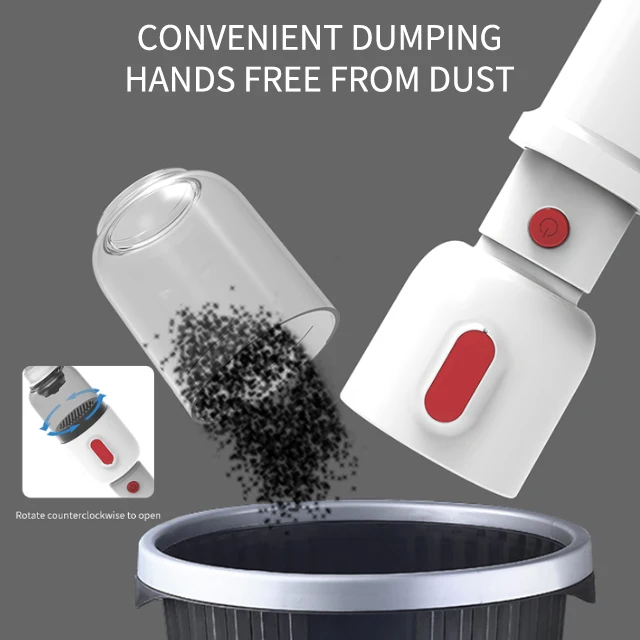 Huabao bagless cyclone vacuum cleaner brushes portable vacuum cleaner wireless