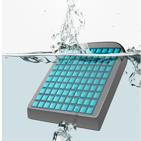 Ideal Design Travel Chair Car Seat Gel Pad Hemorrhoid Cushion With Cover Massage Sofa Chair Gel Seat Cushion