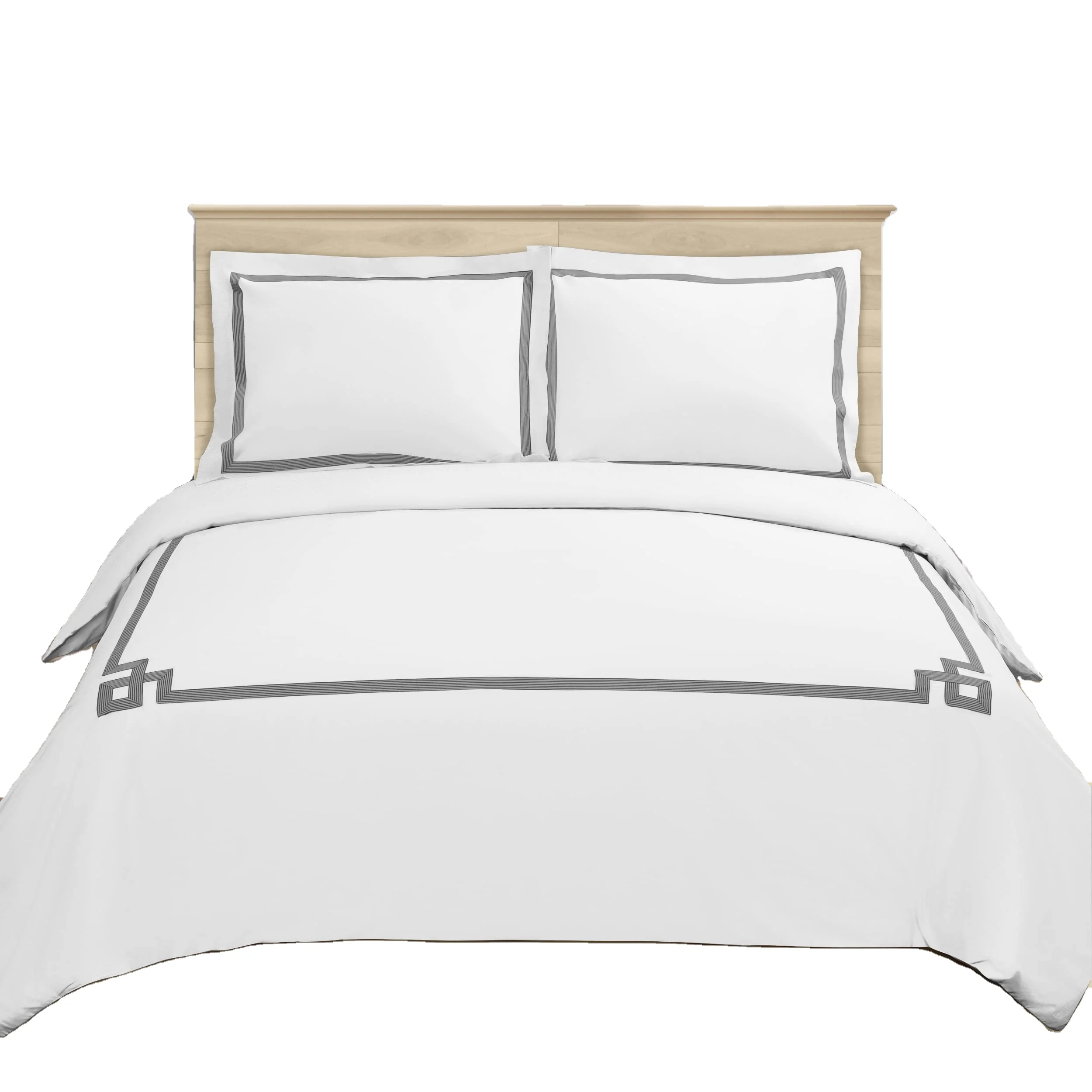 Комплект постельного белья из хлопка и сатина