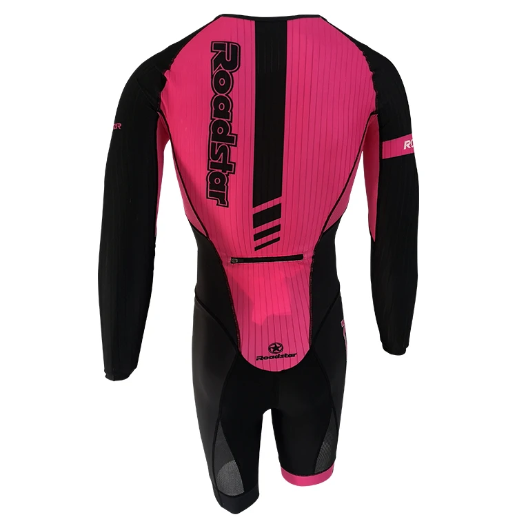 Roadstar Customized Sublimation short Sleeve women long sleeve Inline Speed Skating Skin Suit