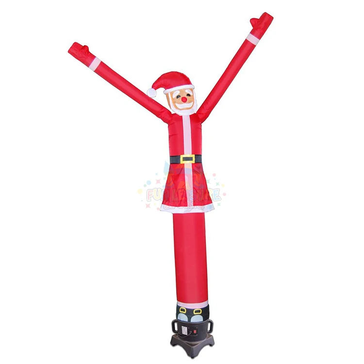 Commercial outdoor festival air blower dancer air sky dancer air man dancer inflatable christmas with fan