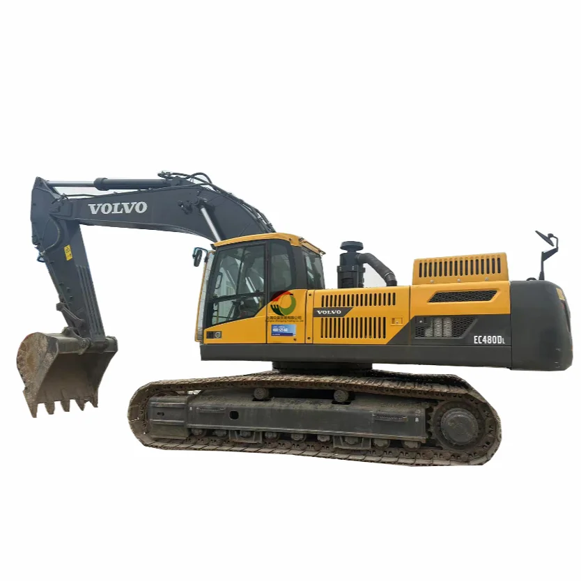 Cheaper Volvo ec480 Original Excavator Crawler Hyundai 485 Excavator In Good Condition 48ton Hyundai 480 Hyundai 520