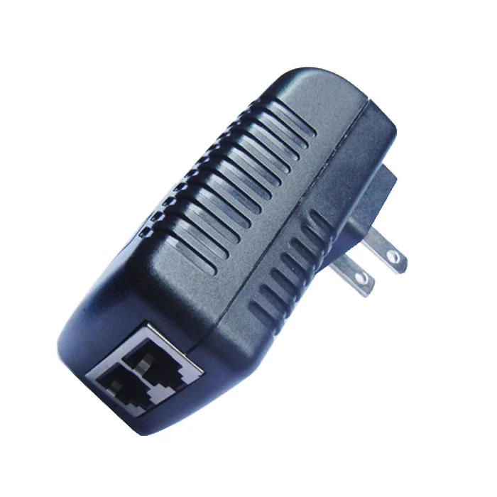 24V 1A Wall plug POE injector EU plug