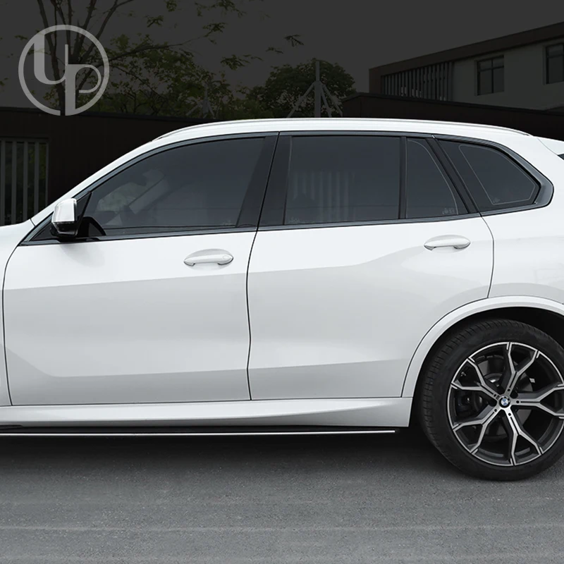 For X5 G05 Window Bright Black Trim Patch X5 Window Trims Kit G05 Glossy Black Door Side Trim Part Black Titanium Exterior Parts