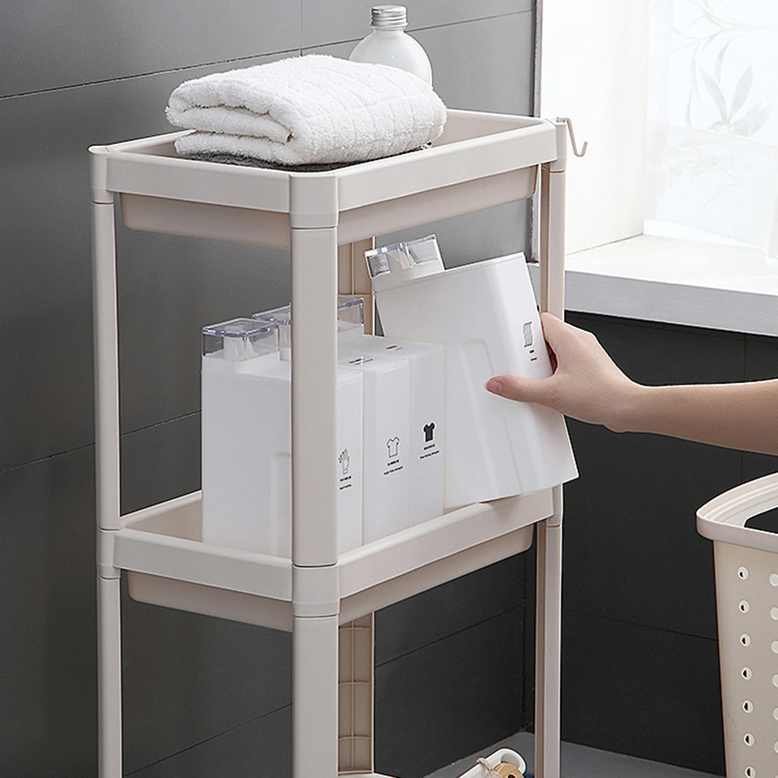 1L Large Capacity Laundry Detergent Clothes Softener Empty Bathroom Shampoo Shower Gel Replenishment Replacement Bottle