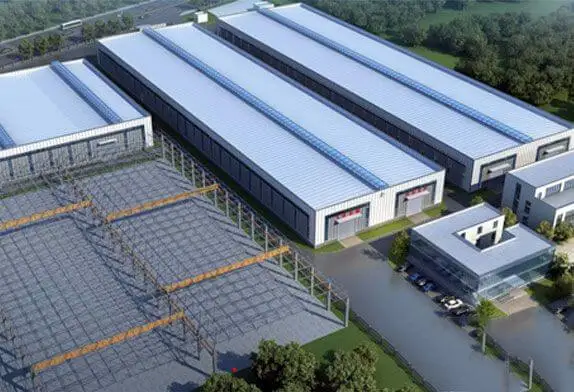 Steel Structure manufacturing plant turnkey project
