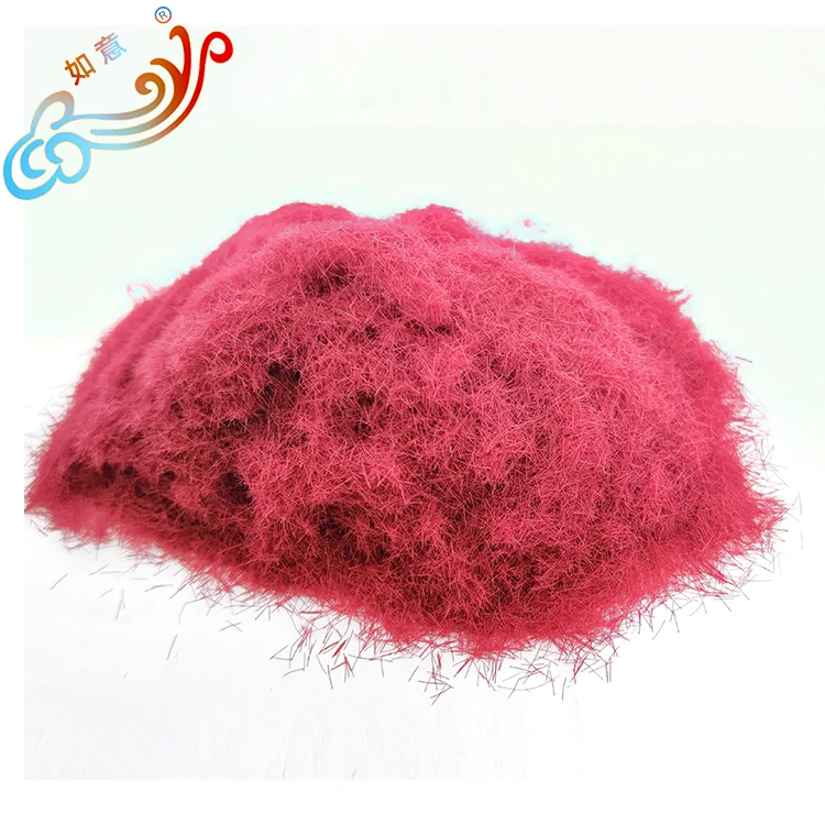 Textile Wholesale Custom Color Powder Puff Makeup 0.8D-120D Nylon Velvet Flock Flocking Powder