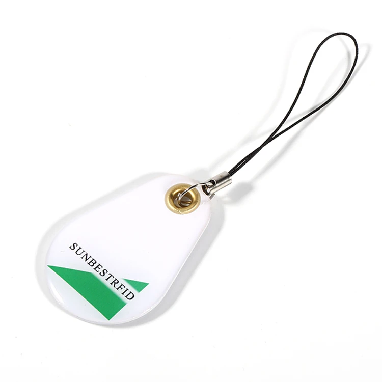 Custom 125KHz 13.56MHz UHF Anti Metal Rfid Epoxy Keychain Key ABS Ntag213 215 216 Chip NFC Keyfob Tags For programmer