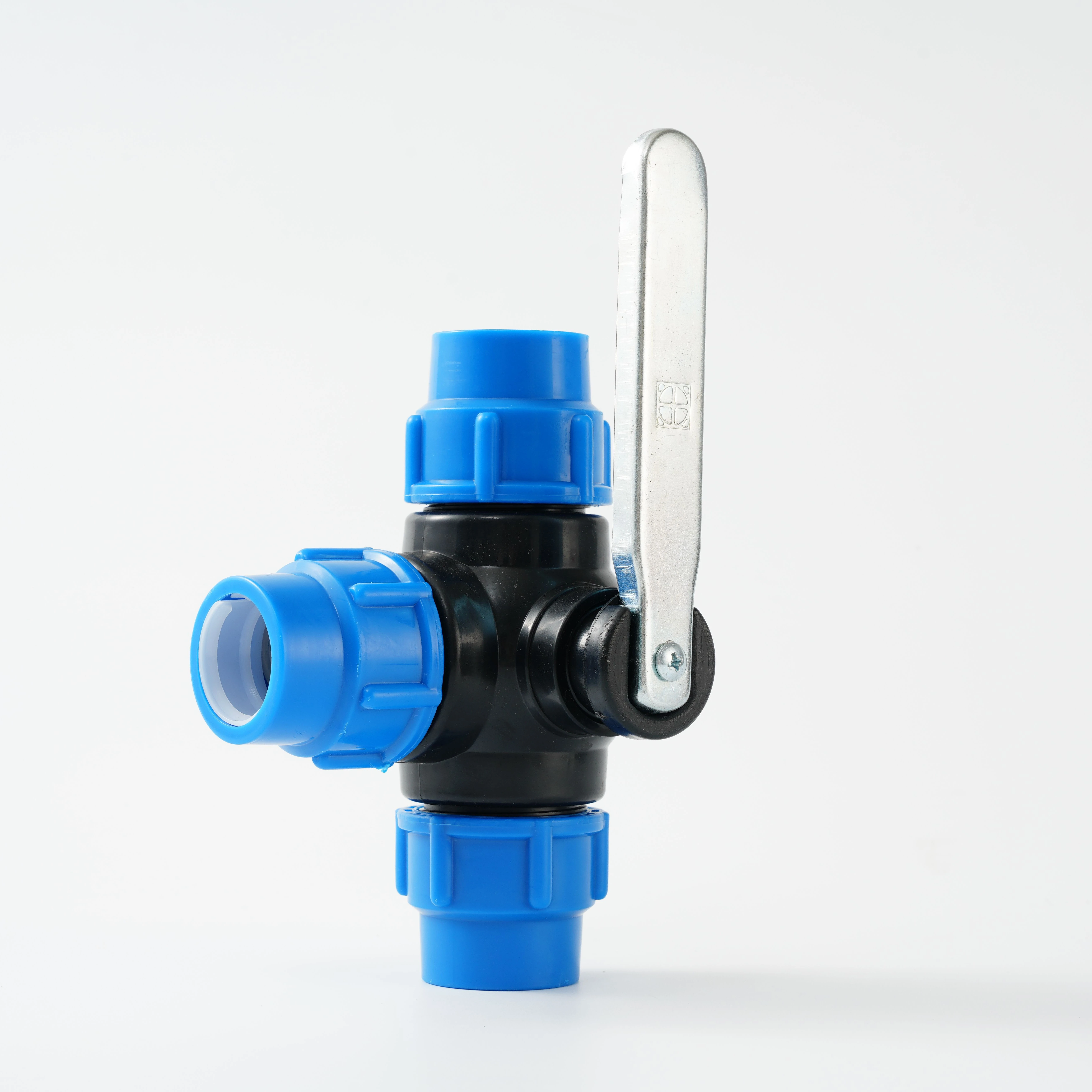 Iron Plastic Core Three-way Ball Valve Irrigation Sprinkler