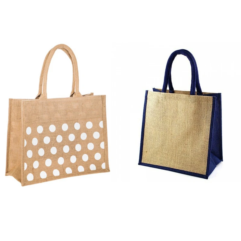 Джутовая продукция из Бангладеш с принтом логотипа, многоразовая ламинированная Нетканая ткань, модная сумка-тоут, Подарочная джутовая упаковочная сумка для sho