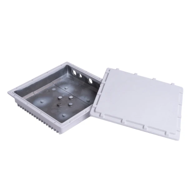 Custom outdoor MIMO access point 4G LTE WIFI LAN alloy enclosure Fiber Access Terminal Box for outdoor zigbee gateway