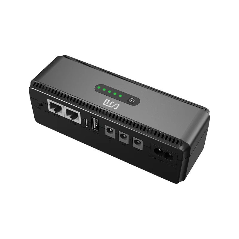 Горячая Распродажа Новая модель 18 Вт 4000 мАч до 10400 DC Mini UPS для Wifi с портом Type C и POE Dc ups