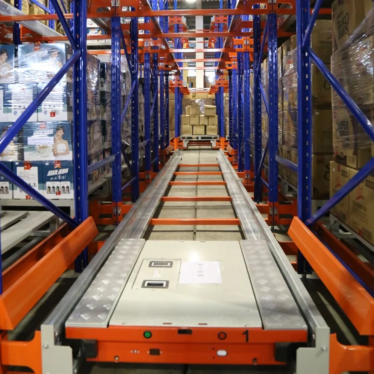 Warehouse Economic Radio Shuttle Pallet Racking