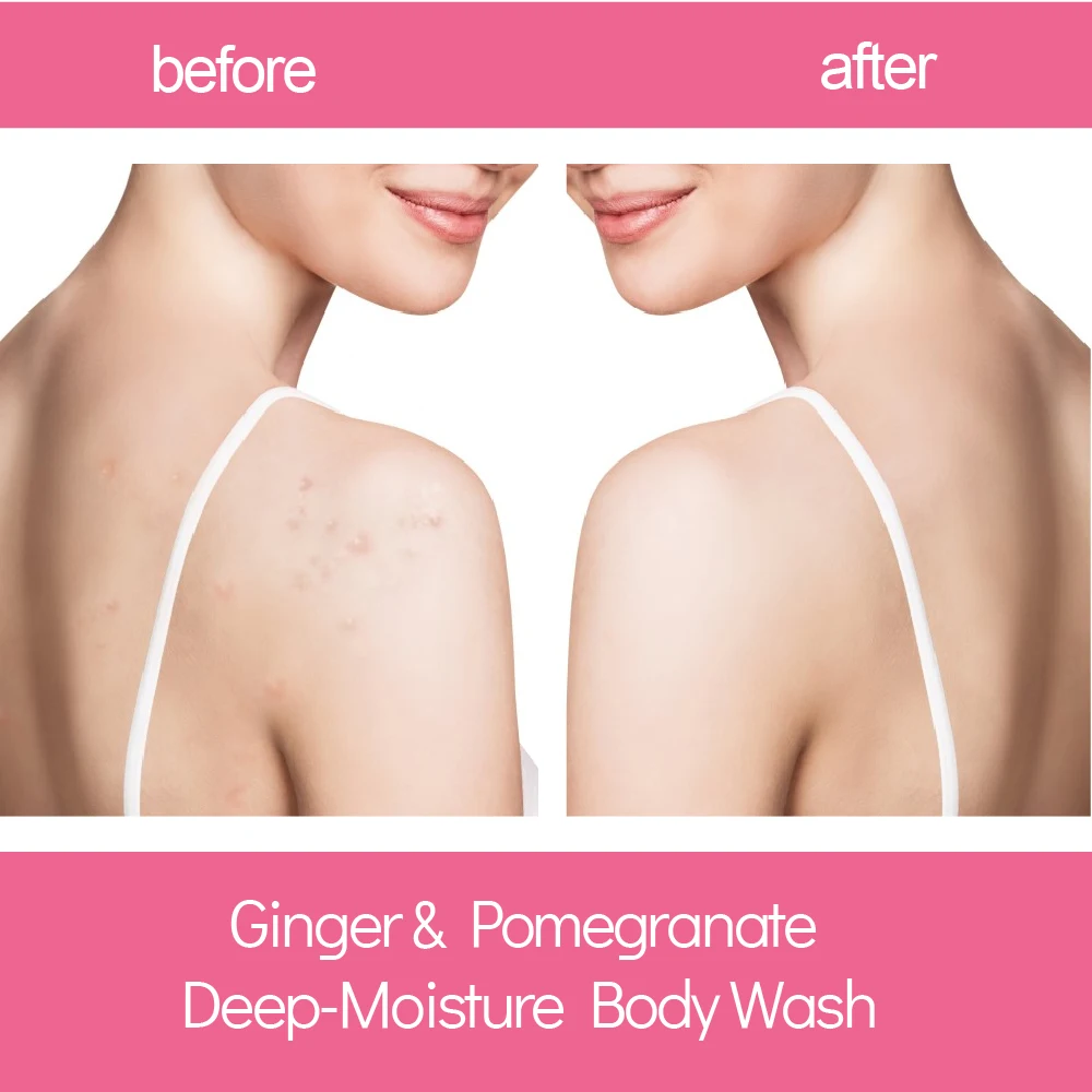Private Label whitening body wash SLS Free Natural Shower Gel Moisturizing Body Cleaning Bath Shower Gels Body Wash