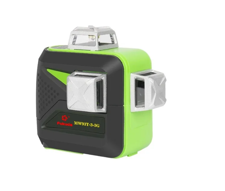 fukuda MW93T-3-3G  3D 12 Lines Self-Leveling 360  Vertical & Horizontal Green Beam Laser Level
