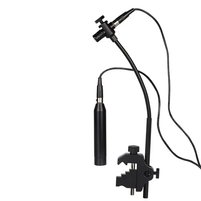 ML2 Professional Microphone 6M Lavalier Stereo Audio Recorder Interview For Nikon Canon DSLR iPhone 6s 7 Clip Microphone