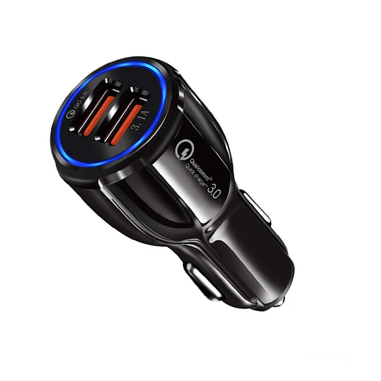 Dual usb car charger car charger usb electric car charger