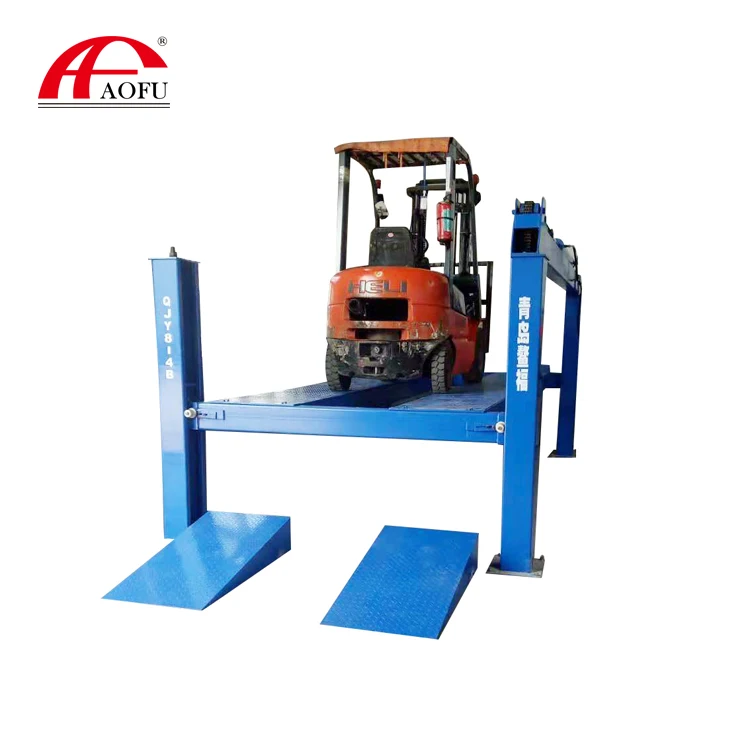 
Auto Repair Equipment Heavy Duty Four Post Car Lift 