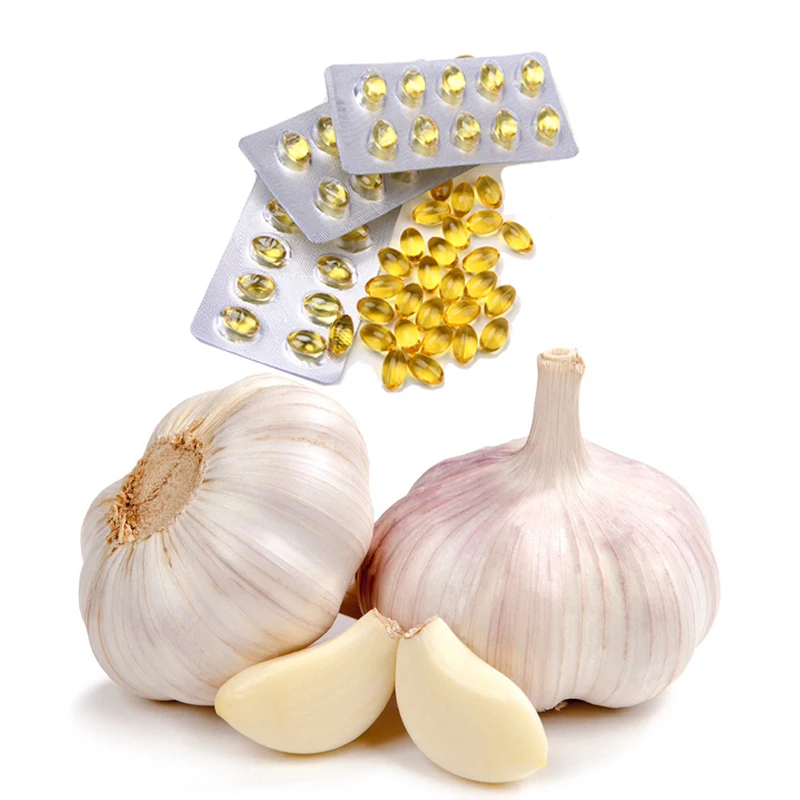 
HealthCare Supplements Anti Cancer Improved Immunity Supplement Garlic Oil Softgel with Allicin 