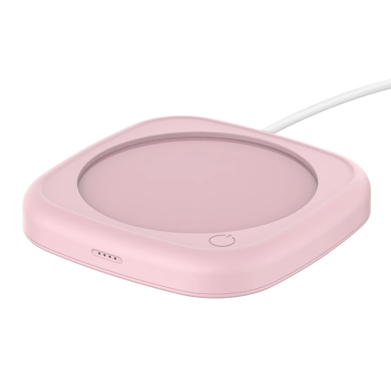 High Quality Thermal Cup Heater Touch Switch Coffee Mug Warmer Coaster Glass Panel Heat Cup Mat