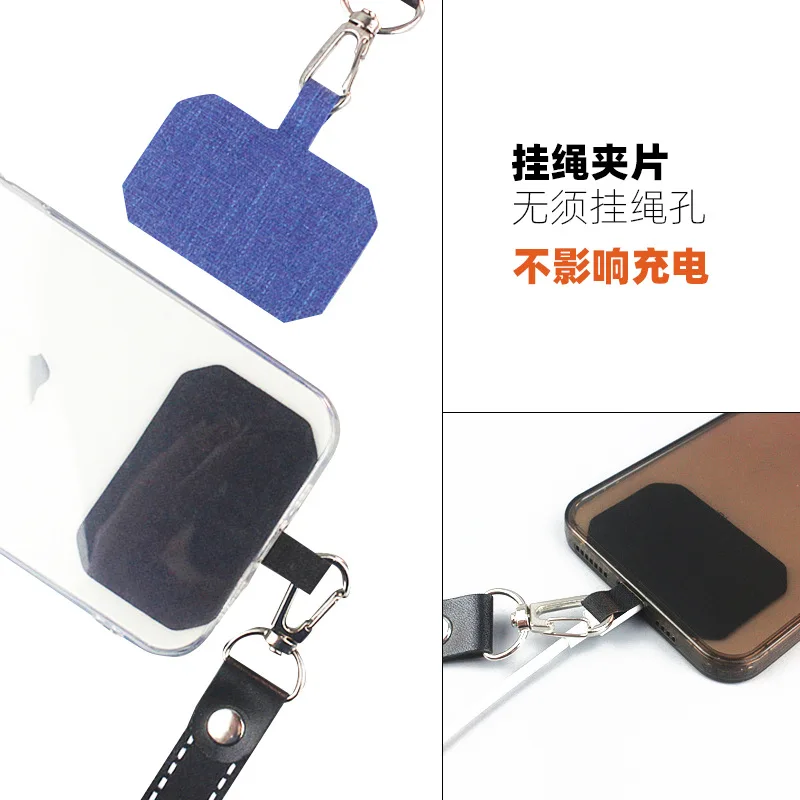 New Other Universal Phone Case Cover Rope Cord Neck Cell Mobile Wrist Custom Nylon Patch Polyester Phone Strap Lanyard