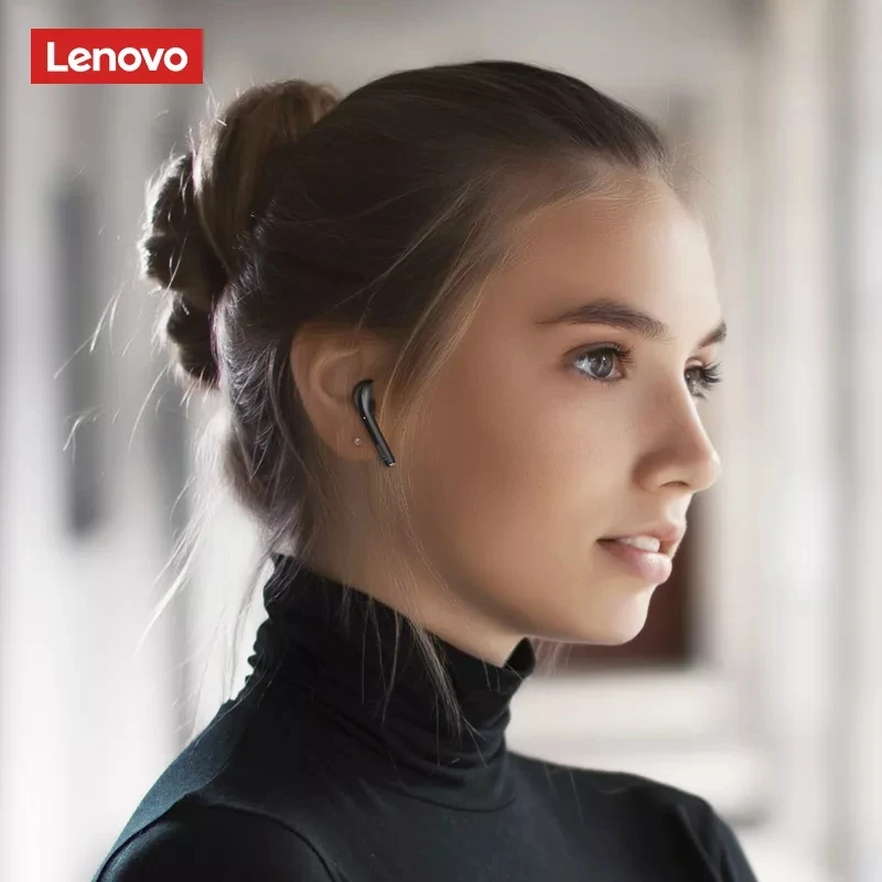 Lenovo 100% original LP50 TWS hands free sport headphone true wireless noise cancelling waterproof gaming earphone earbuds