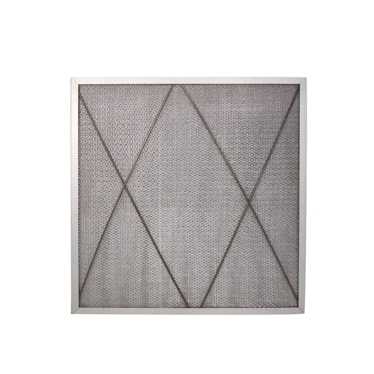 High Quality G3 G4 Washable Metal Mesh Filter With Aluminum Frame