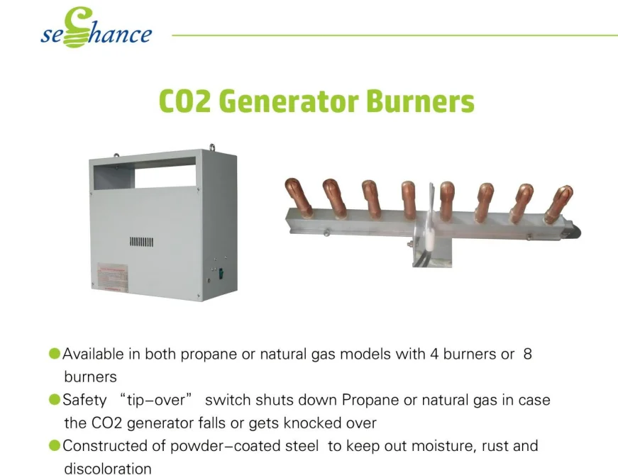 
Garden 4 or 8 industrial natural burners/ propane burner /Greenhouse CO2 generator gas burner mega 